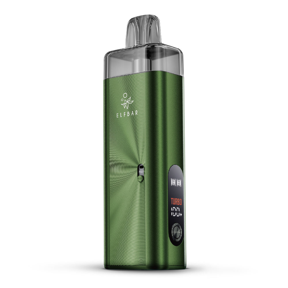 Elfbar ELFX MEGA Refillable Pod Kit 0.6 Ohm Green