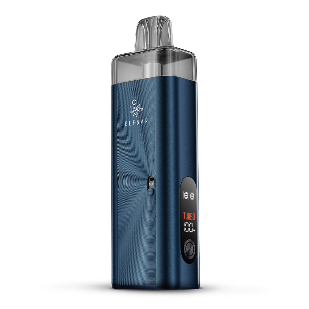 Elfbar ELFX MEGA Refillable Pod Kit 0.6 Ohm Navy