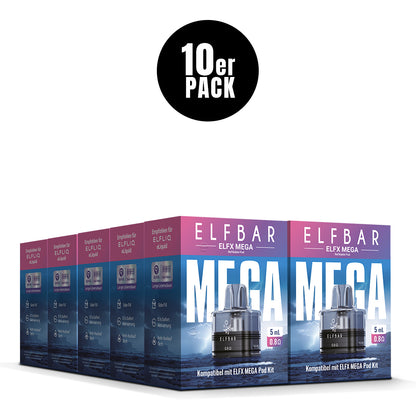 ELFBAR ELFX Mega Refillable Pod (Leer Pod) Ohm: 0.8 5ml