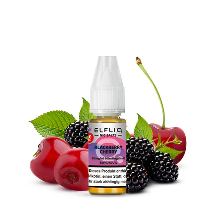 Elfbar ELFLIQ 20mg/ml Nikotinsalz Liquid Blackberry Cherry