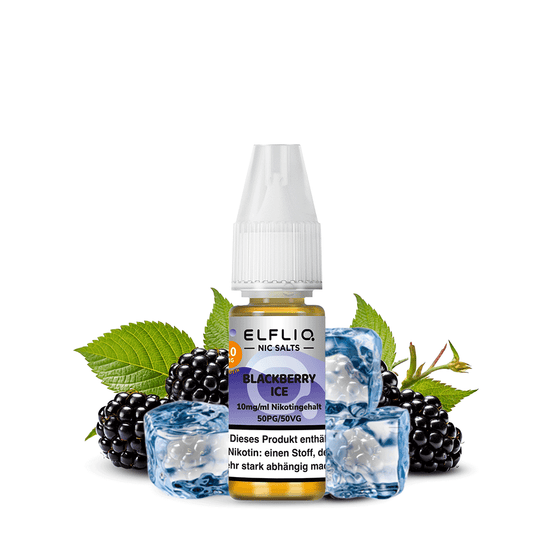 Elfbar ELFLIQ 10mg/ml Nikotinsalz Liquid Blackberry Ice