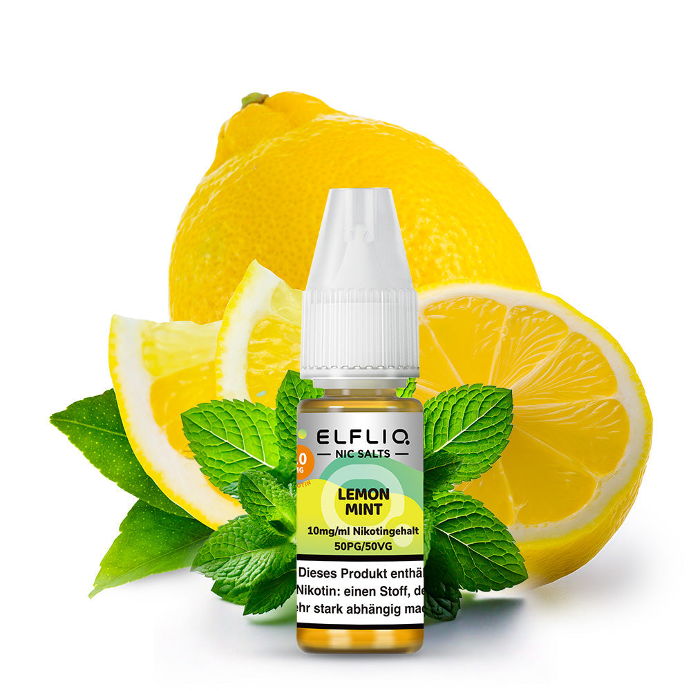 Elfbar ELFLIQ 10mg/ml Nikotinsalz Liquid Lemon Mint