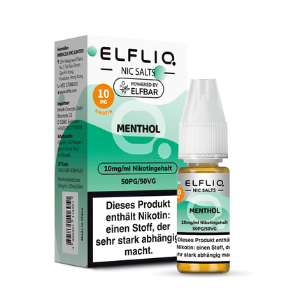 Elfbar ELFLIQ 10mg/ml Nikotinsalz Liquid Menthol