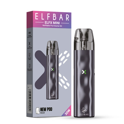 Elfbar ELFX (Mini) Refillable Kit Grey