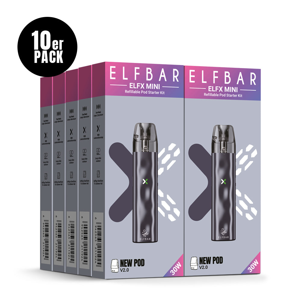 Elfbar ELFX (Mini) Refillable Kit Grey