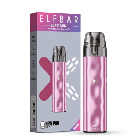 Elfbar ELFX (Mini) Refillable Kit Pink