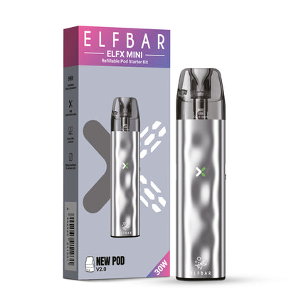 Elfbar ELFX (Mini) Refillable Kit Silver
