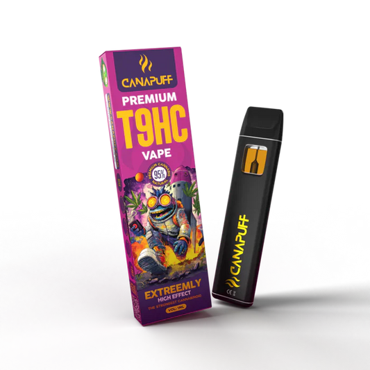 CANAPUFF 95% Vape T9HC 1ml Extreemly