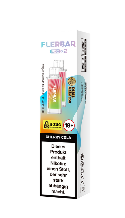 Flerbar Prefilled Pod Cherry Cola 20mg Nikotin 600