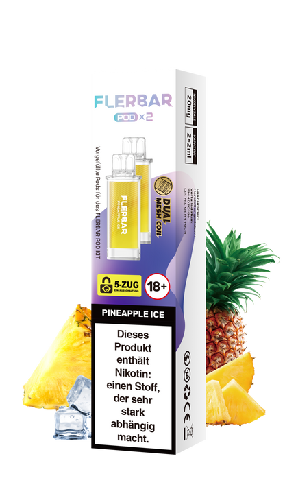 Flerbar Prefilled Pod Pineapple Ice 20mg Nikotin 600