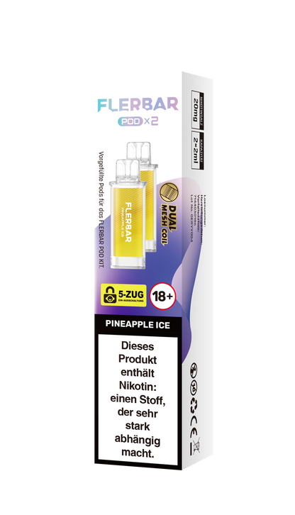 Flerbar Prefilled Pod Pineapple Ice 20mg Nikotin 600