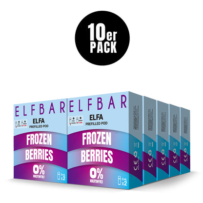 Elf Bar ELFA CP Prefilled Pod Frozen Berries 0mg NIKOTINFREI 600