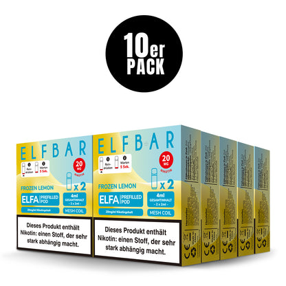 Elfbar Prefilled Pod ELFA Frozen Lemon 20mg Nikotin 600