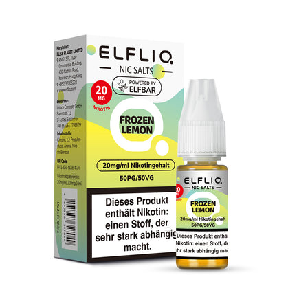Elfbar ELFLIQ 20mg/ml Nikotinsalz Liquid Frozen Lemon