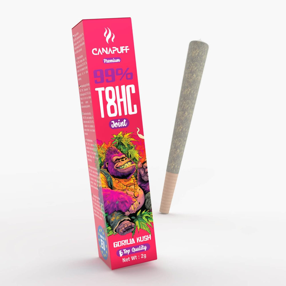 CANAPUFF Premium 99% T8HC Joint „Gorilla Kush“ – 2g