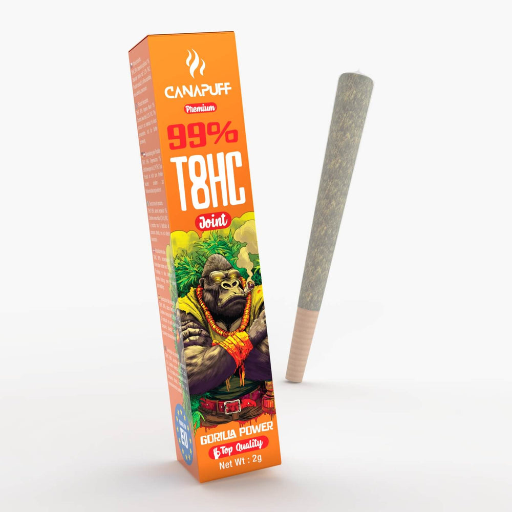 CANAPUFF Premium 99% T8HC Joint „Gorilla Power“ – 2g