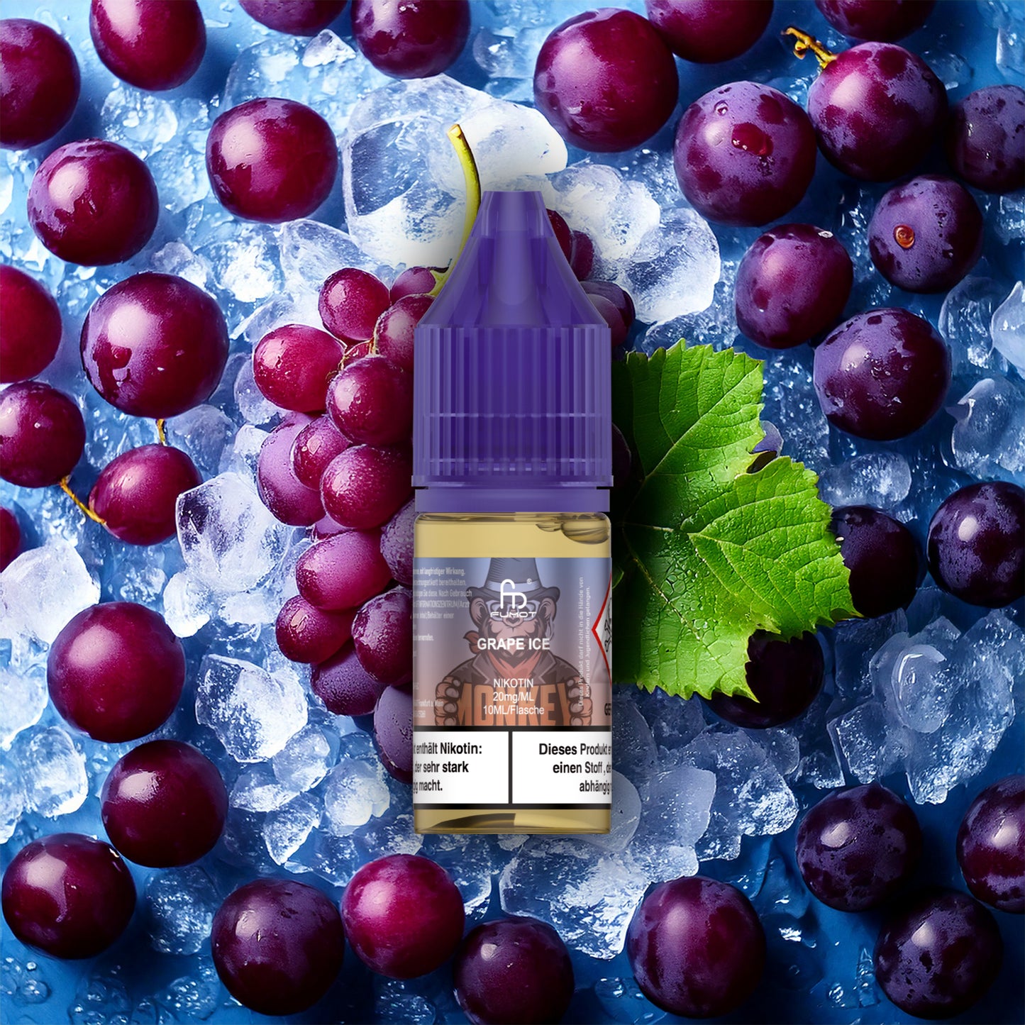 RandM 10ml Liquid 20mg Nikotin Grape Ice