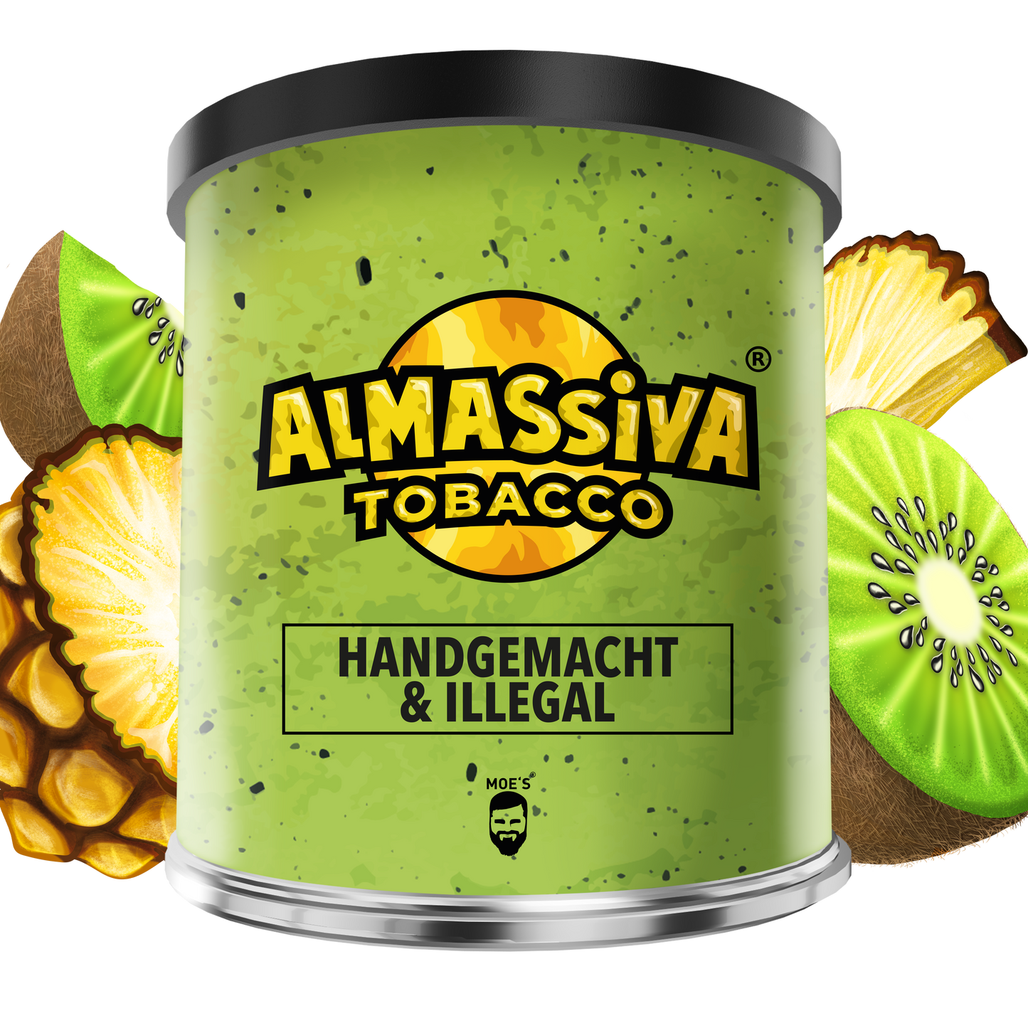 Al Massiva Tabak 200g Handgemacht und Illegal