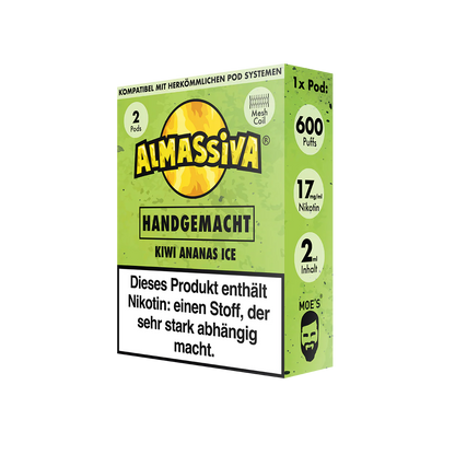 Al Massiva Prefilled Pod Handgemacht 17mg Nikotin