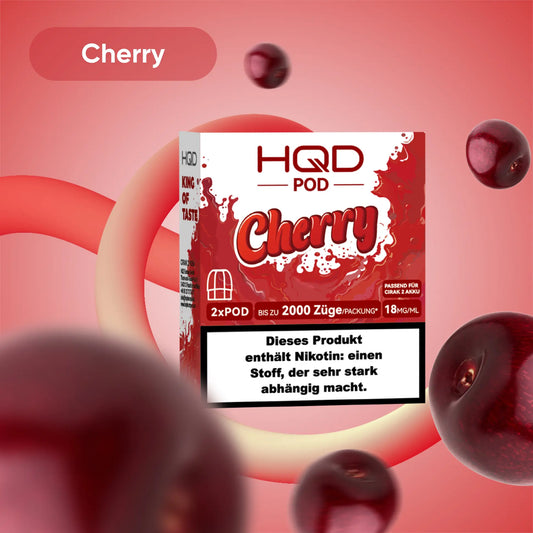 HQD Cirak 2 Pod Cherry 18mg Nikotin 1200