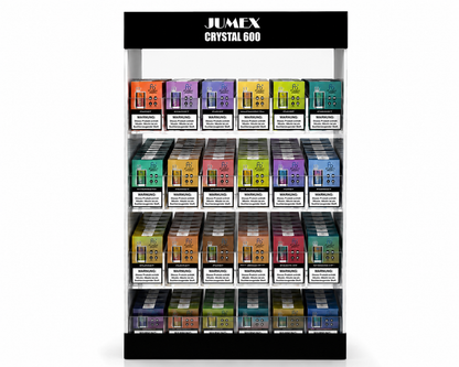 FUMOT Jumex Crystal 600 - 24 Sorten DISPLAY 20mg/ml Nikotin