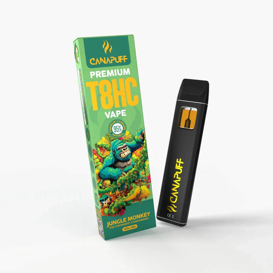 CANAPUFF 95% Vape T8HC 1ml Jungle Monkey