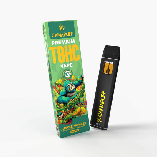 CANAPUFF 95% Vape T8HC 1ml Jungle Monkey