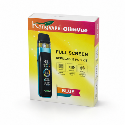Kangvape Olimvue Refillable Pod Kit Blue