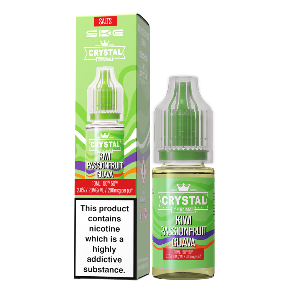 SKE Crystal Liquid 20mg Nikotin 20ml - Kiwi Passionfruit Guava