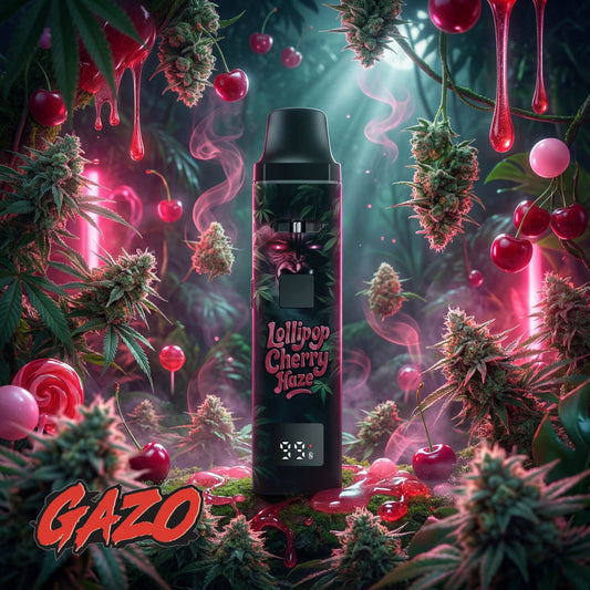 GAZO VAPE – H3BTA „Lollipop Cherry“ (Lollipop Cherry) – 1ml CRD