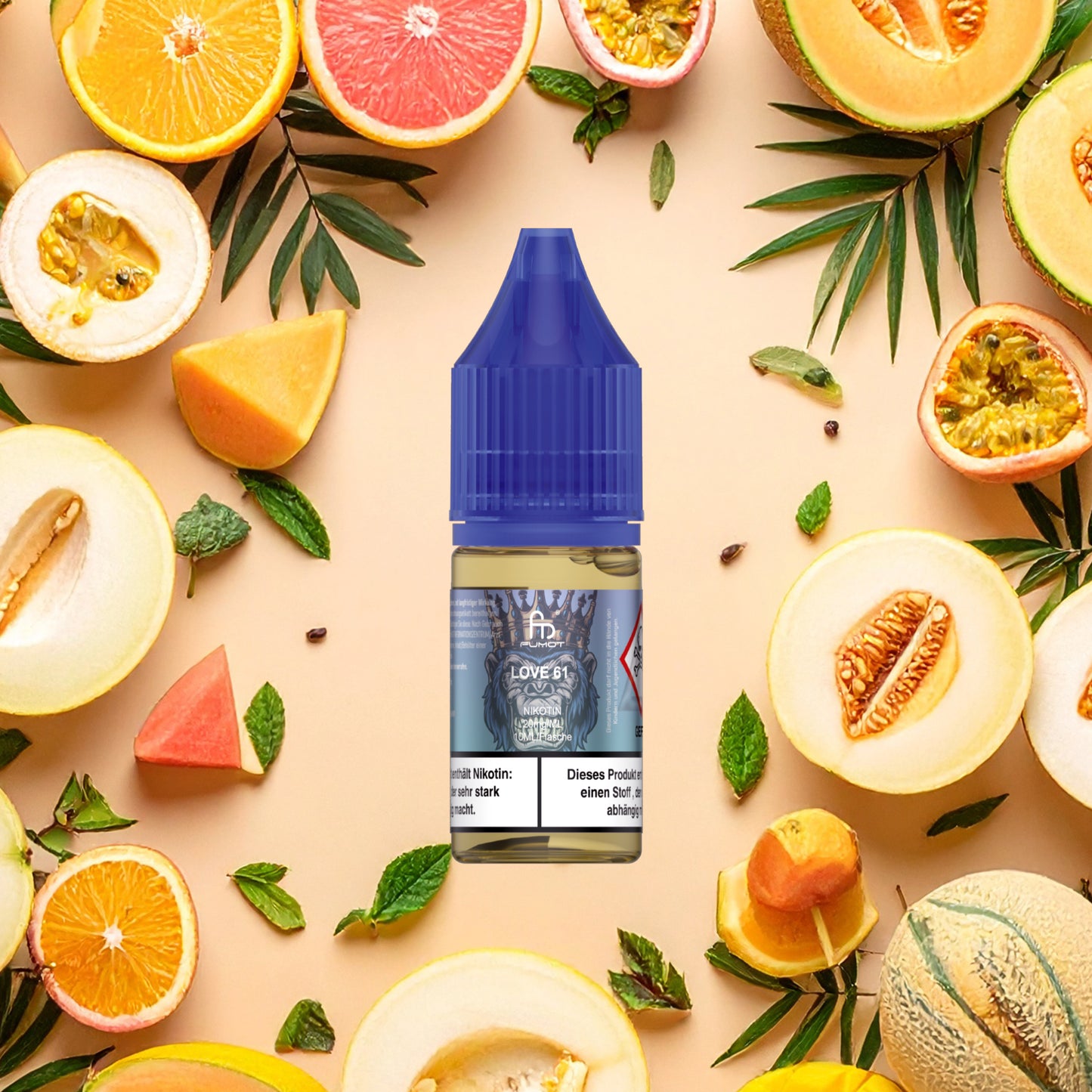 RandM 10ml Liquid 20mg Nikotin Love 61
