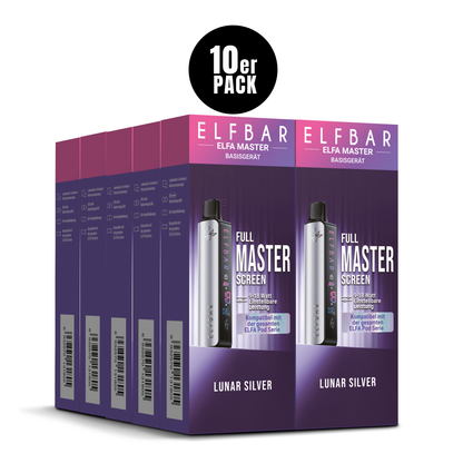 Elfbar ELFA Master Basisgerät Lunar Silver
