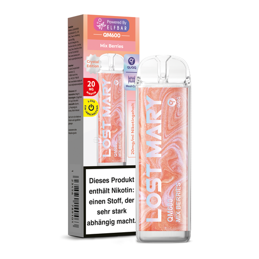 E-Zigarette Elf Bar Lost Mary QM600 CP Mix Berries 20mg Nikotin  ***NEU***