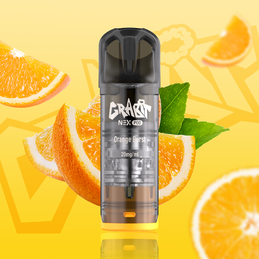 Grabit Nex Pod Orange Burst 20mg Nikotin 800