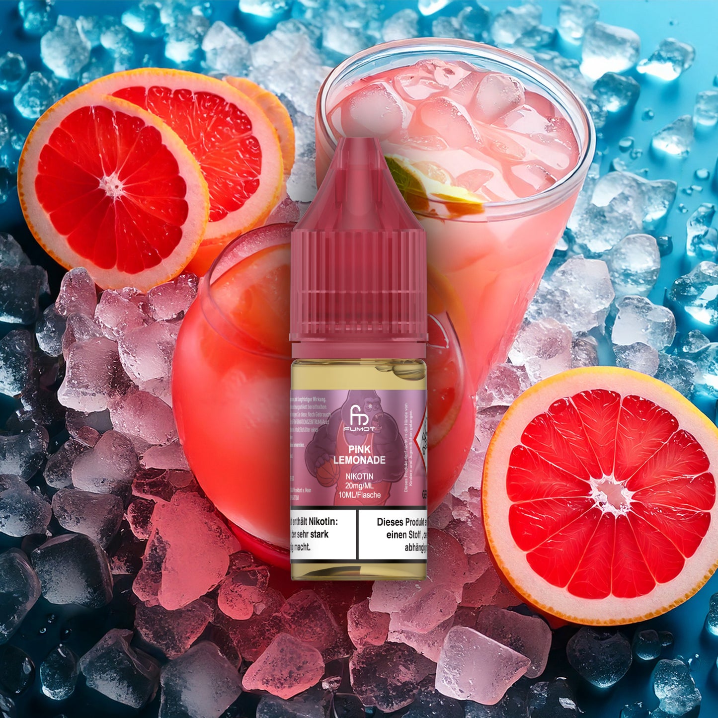 RandM 10ml Liquid 20mg Nikotin Pink Lemonade