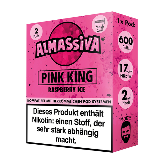 Al Massiva Prefilled Pod Pink King 17mg Nikotin