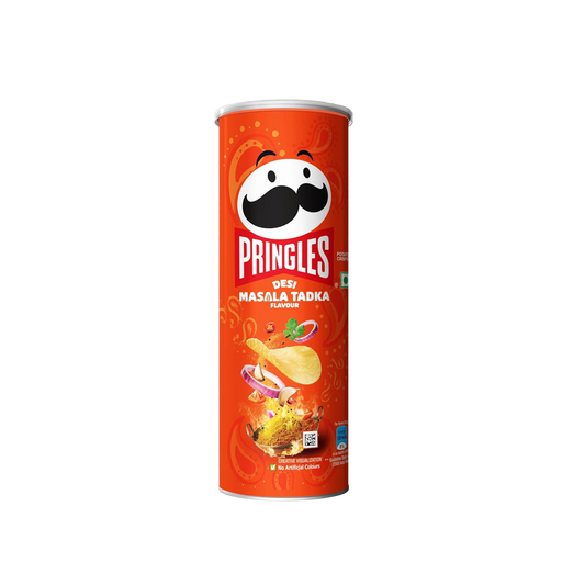 Pringles Desi Masala Tadka 102g 16er [mhd. 19/07/2026] Vegetarisch ***NEU***