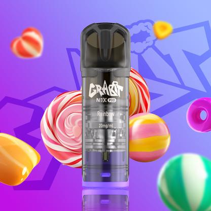 Grabit Nex Pod Rainbow 20mg Nikotin 800
