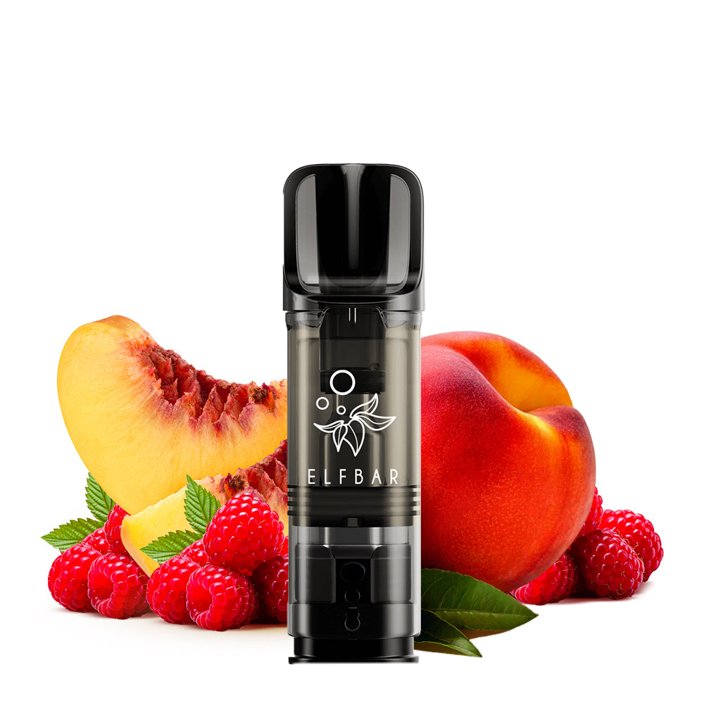 Elfbar Prefilled Pod ELFA Raspberry Peach 20mg Nikotin 600