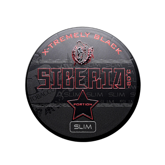 Siberia White Dry Black Slim Kautabak
