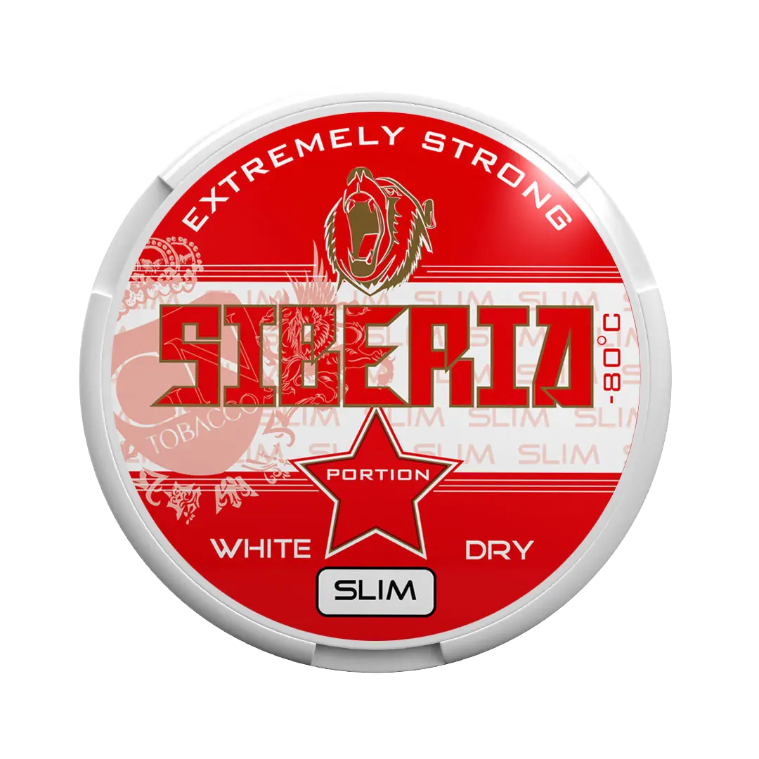Siberia White Dry Red Slim Kautabak