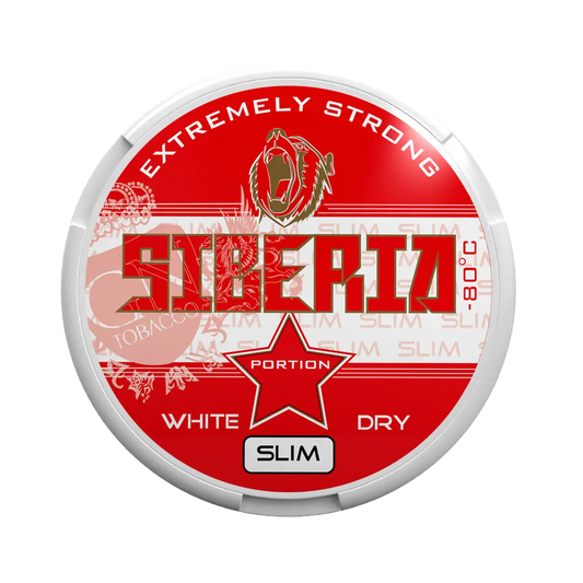 Siberia White Dry Red Slim Kautabak