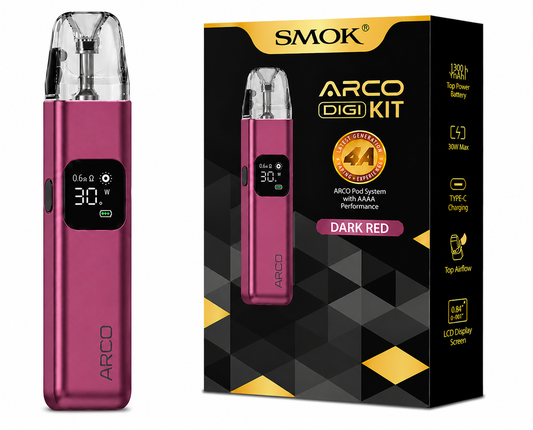 SMOK ARCO DIGI Kit Dark Red 30W