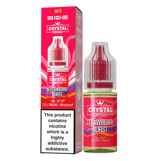 SKE Crystal Liquid 20mg Nikotin 20ml - Strawberry Burst