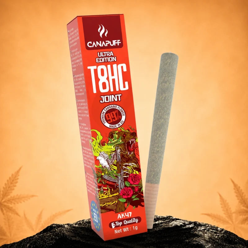 CANAPUFF Premium 99% T8HC Joint „AK47“ – 1g