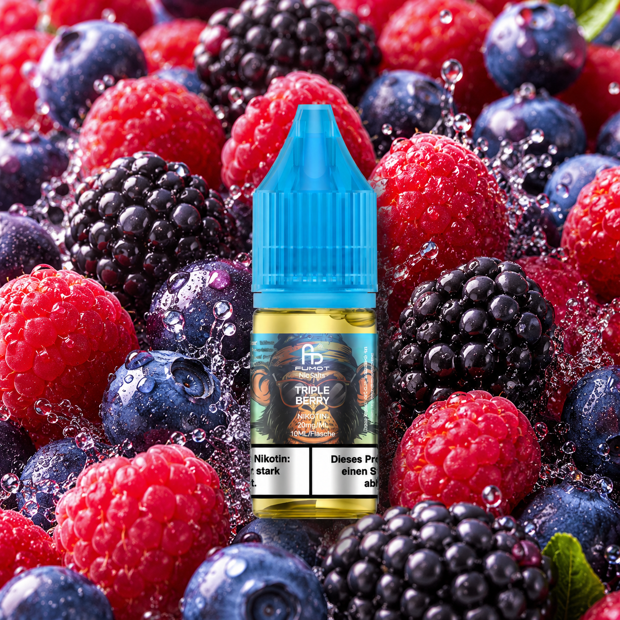 RandM 10ml Liquid 20mg Nikotin Triple Berry