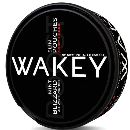 Wakey Energy Pouches Boost Blizzard Mint