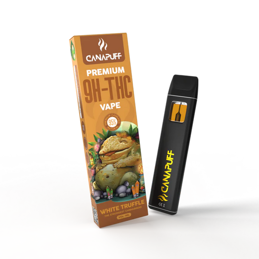 CANAPUFF 95% Vape 9H-THC 1ml White Truffle